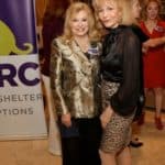 Sidney Faust, Houston BARC Foundation Director with Susan Boggio