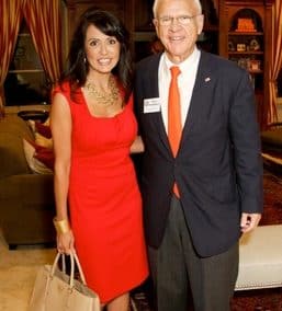 Diane Caplan, eCommerce & Director of Marketing Porsche/Audi - West Houston with Council Member Oliver Pennington
